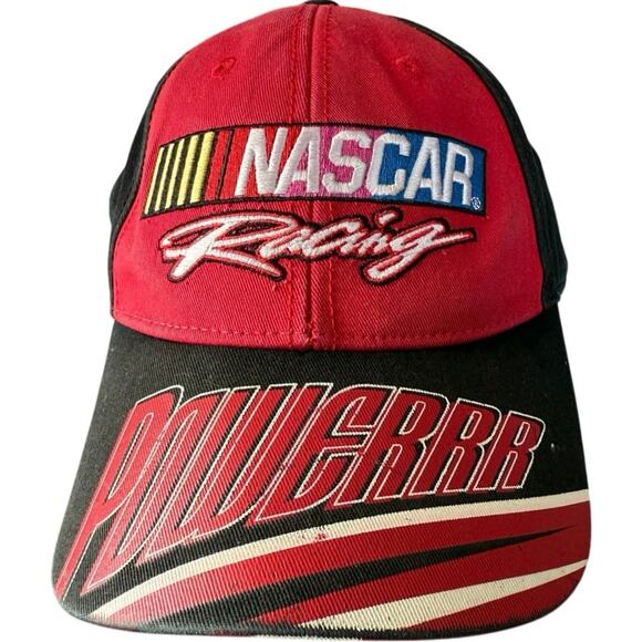 Vintage Y2K NASCAR Racing Powerrr Adjustable Hat - Picture 1 of 6